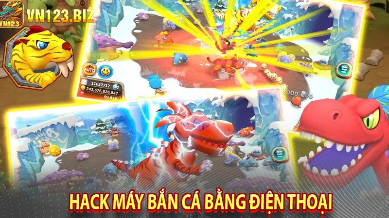 Hack máy bắn cá bằng điện thoại